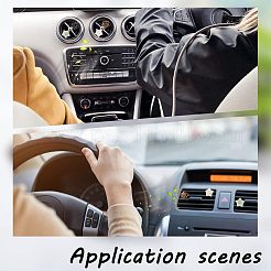 5Pcs Star Gemstone Car Air Vent Clips&nbsp;AJEW-PH00496-01