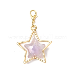 Star Acrylic Pendant Decorations&nbsp;HJEW-JM03395