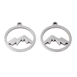 Non-Tarnish 201 Stainless Steel Pendants&nbsp;STAS-Q240-033P