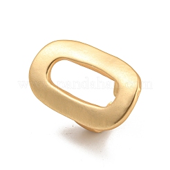 Matte Gold Color Alloy Cuff Rings for Women&nbsp;RJEW-K260-07A