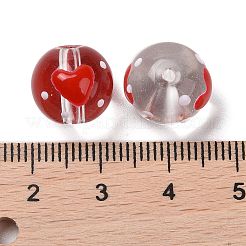 Handmade Glass Enamel Beads Strands&nbsp;LAMP-A001-A11