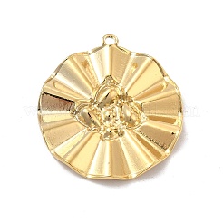 Ion Plating(IP) 304 Stainless Steel Pendants Rhinestone Settings&nbsp;STAS-B032-17G