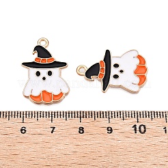 Halloween Theme Alloy Enamel Pendants&nbsp;ENAM-T020-07F