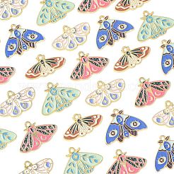 30Pcs 5 Styles Alloy Enamel Pendants&nbsp;ENAM-CJ0005-34