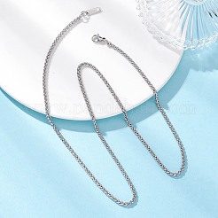 2.5MM 304 Stainless Steel Wheat Chain Necklaces&nbsp;NJEW-JN05718