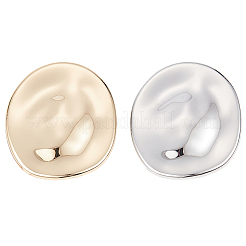 2Pcs 2 Colors Alloy Brooches&nbsp;JEWB-CP0001-58