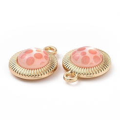 Printed Opaque Resin Pendants&nbsp;LS-FIND-E020-07G-02