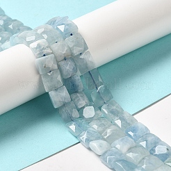 Natural Aquamarine Beads Strands&nbsp;G-C109-A16-02