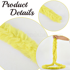 Faux Fur Chenille Stick Fabric Roll for Christmas Tree Decor or Wreath Bows Craft&nbsp;FIND-CY0002-01A