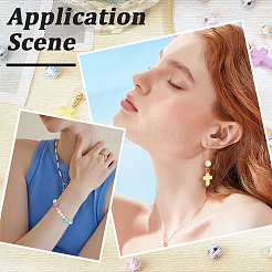 600Pcs Craft Acrylic Beads&nbsp;SACR-PA0001-34