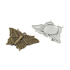 14Pcs 7 Styles Tibetan Style Alloy Pendant Cabochon Settings&nbsp;FIND-SC0006-83