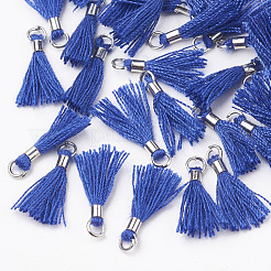 Polycotton(Polyester Cotton) Tassel Pendant Decorations&nbsp;FIND-S275-13P