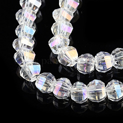Electroplate Glass Beads Strands&nbsp;EGLA-S176-07B-A01