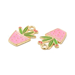 Alloy Enamel Pendants&nbsp;ENAM-G211-01G