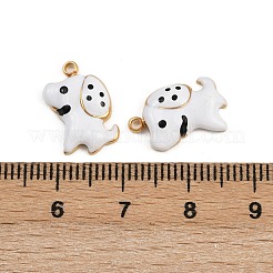304 Stainless Steel Enamel Pendants&nbsp;STAS-P410-35B-G