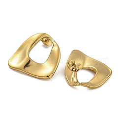 304 Stainless Steel Nuggets Stud Earrings for Women&nbsp;EJEW-U022-05G