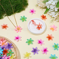60Pcs Opaque Acrylic Beads&nbsp;OACR-SC0002-81