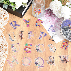 6 Sets 6 Styles PET Sticker Labels&nbsp;STIC-CP0001-20
