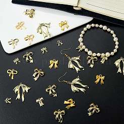 60Pcs 9 Styles Rack Plating Alloy Pendants&nbsp;FIND-SZ0003-93