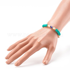 Handmade Polymer Clay Stretch Bracelets&nbsp;BJEW-JB06351