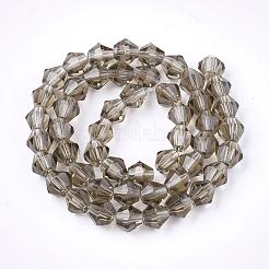 Imitation Austrian Crystal 5301 Bicone Beads&nbsp;GLAA-S026-6mm-04