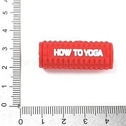 Gym Equipment Theme Silicone Focal Beads&nbsp;SL-CBAE849-03E