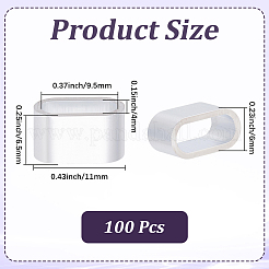 100Pcs Aluminum Beads&nbsp;ALUM-CP0001-01