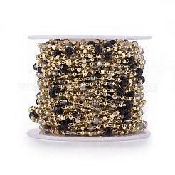 Handmade Glass Beaded Chains&nbsp;CHC-K007-G04-G