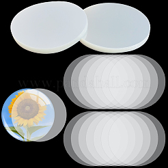 300Pcs Transparent PET Badge Protective Film&nbsp;AJEW-CP0010-04C