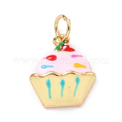 Real 18K Gold Plated Brass Charms&nbsp;KK-L206-004A-G