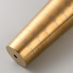 Jewelry Tool Round Brass Bracelet Sizing Bangle Mandrel&nbsp;TOOL-WH0052-67