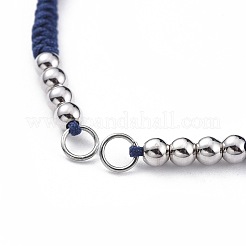 Adjustable Nylon Thread Bracelet Making&nbsp;AJEW-JB00513