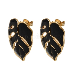 Brass Stud Earrings for Women&nbsp;KK-CBA9D38-05G-03