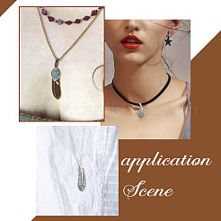 12Pcs 3 Styles Tibetan Style Alloy Big Pendants&nbsp;FIND-SC0003-63