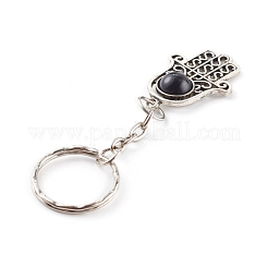 Alloy Hamsa Hand/Hand of Miriam Keychain&nbsp;KEYC-JKC00248