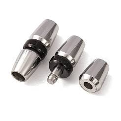 303 Stainless Steel Bayonet Clasps&nbsp;SA-CBA15BC-07EBP