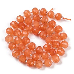 Natural Orange Aventurine Beads Strands&nbsp;G-H057-A02-01