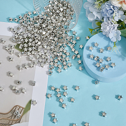 500Pcs CCB Plastic Esuropean Beads&nbsp;CCB-ME0001-09