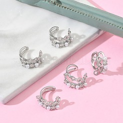 SHEGRACE Brass Cuff Earring Findings&nbsp;XGRQ3P442-652P