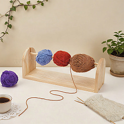 Wooden Yarn Skein Spinner&nbsp;TOOL-WH0166-062B