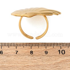 304 Stainless Steel Adjustable Open Cuff Rings&nbsp;RJEW-K294-02G