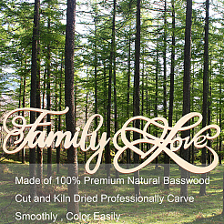 2 Sets 2 Styles Wood Cutouts Ornaments&nbsp;WOOD-CN0001-23