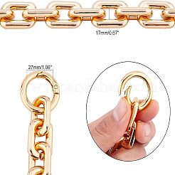 Bag Strap Chains&nbsp;PALLOY-WH0070-36G