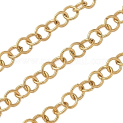 Ion Plating(IP) 304 Stainless Steel Rolo Chains&nbsp;CHS-H007-31G