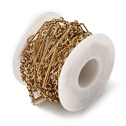 304 Stainless Steel Oval Link Chains&nbsp;CHS-K018-41G