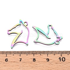 Ion Plating(IP) 201 Stainless Steel Pendants&nbsp;STAS-T063-167M