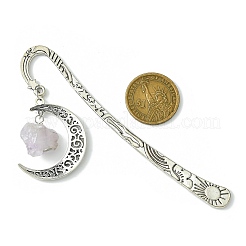 Natural Amethyst Raw Beads Bookmarks&nbsp;AJEW-JK00201-03