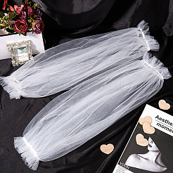Polyester Lace Arm Sleeves&nbsp;AJEW-WH20001-38B-01