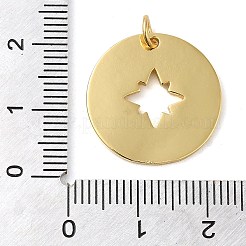 Rack Plating Brass Pendants&nbsp;KK-P241-13G