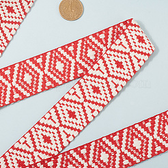 5 Yards Ethnic Style Polyester-cotton Ribbon&nbsp;DIY-CY0001-76B